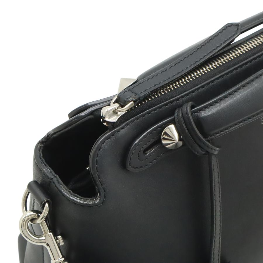 FENDI フェンディ BY THE WAY バイザウェイ ミディアム ハンドバッグ 2WAY ショルダーバッグ レザー ブラック 黒 シルバー金具 8BL146 | FENDI | 06