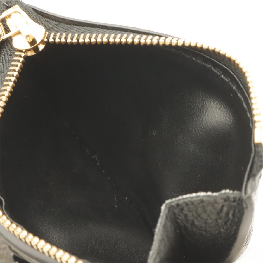 LOUIS VUITTON ルイ ヴィトン モノグラムアンプラント ポルトフォイユ ゾエ 3つ折財布 三つ折り財布 ノワール 黒 ブラック ゴールド金具 | LOUIS VUITTON | 08
