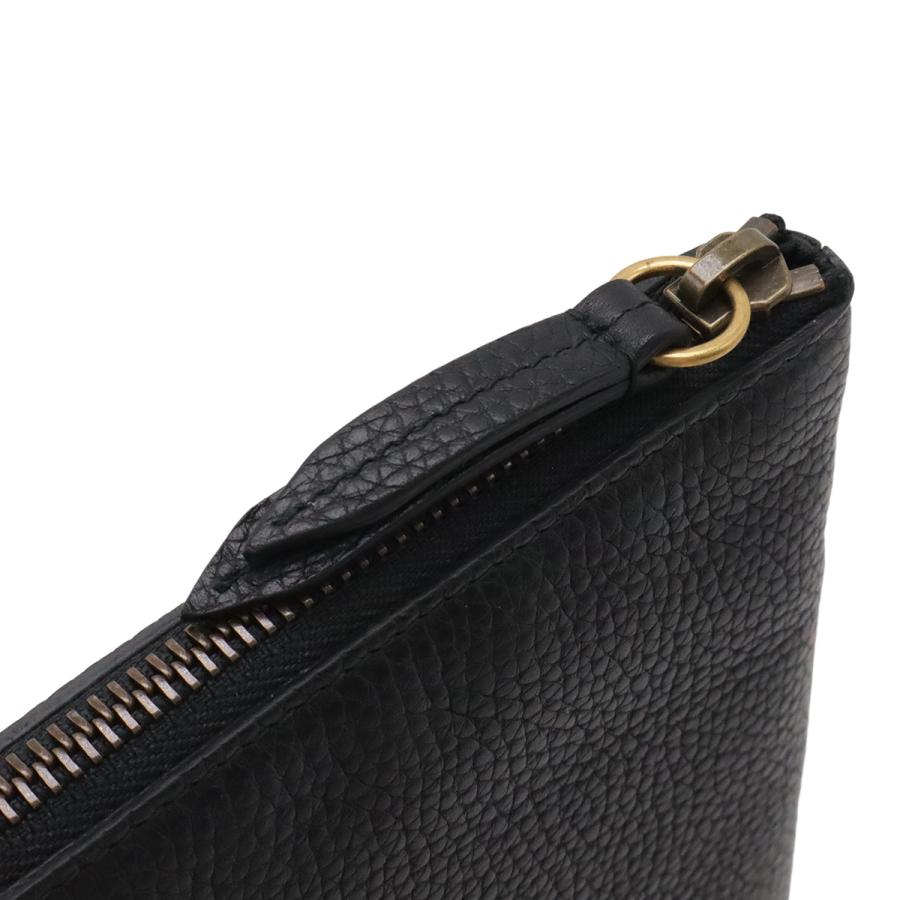 GUCCI グッチ アニマリエ タイガーヘッド クラッチバッグ セカンドバッグ ポーチ レザー ブラック 黒 ゴールド金具 453165 | GUCCI | 04