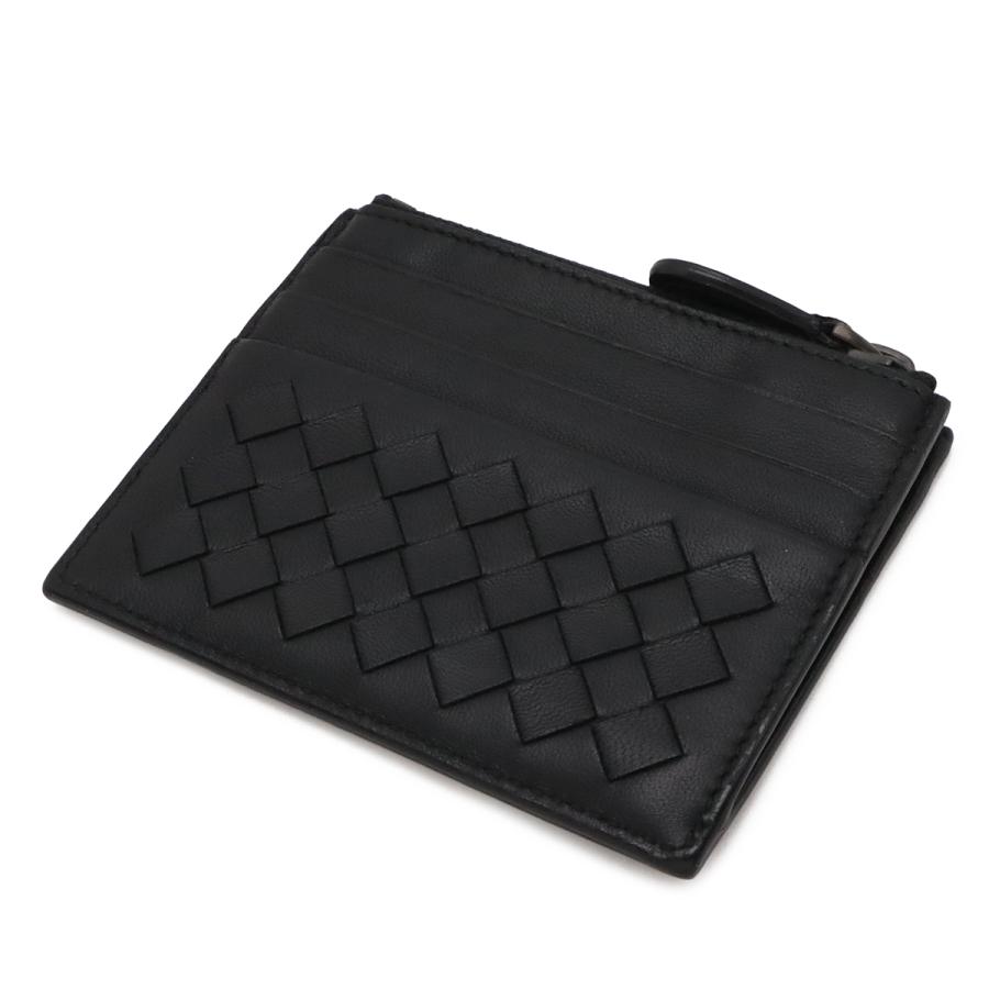 BOTTEGA VENETA ボッテガ ヴェネタ ボッテガベネタ イントレチャート コインケース 小銭入れ カードケース レザー ブラック 黒 367004 | BOTTEGA VENETA | 01
