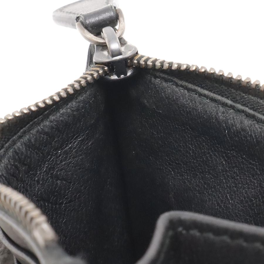 BOTTEGA VENETA ボッテガ ヴェネタ ボッテガベネタ イントレチャート コインケース 小銭入れ カードケース レザー ブラック 黒 367004 | BOTTEGA VENETA | 05