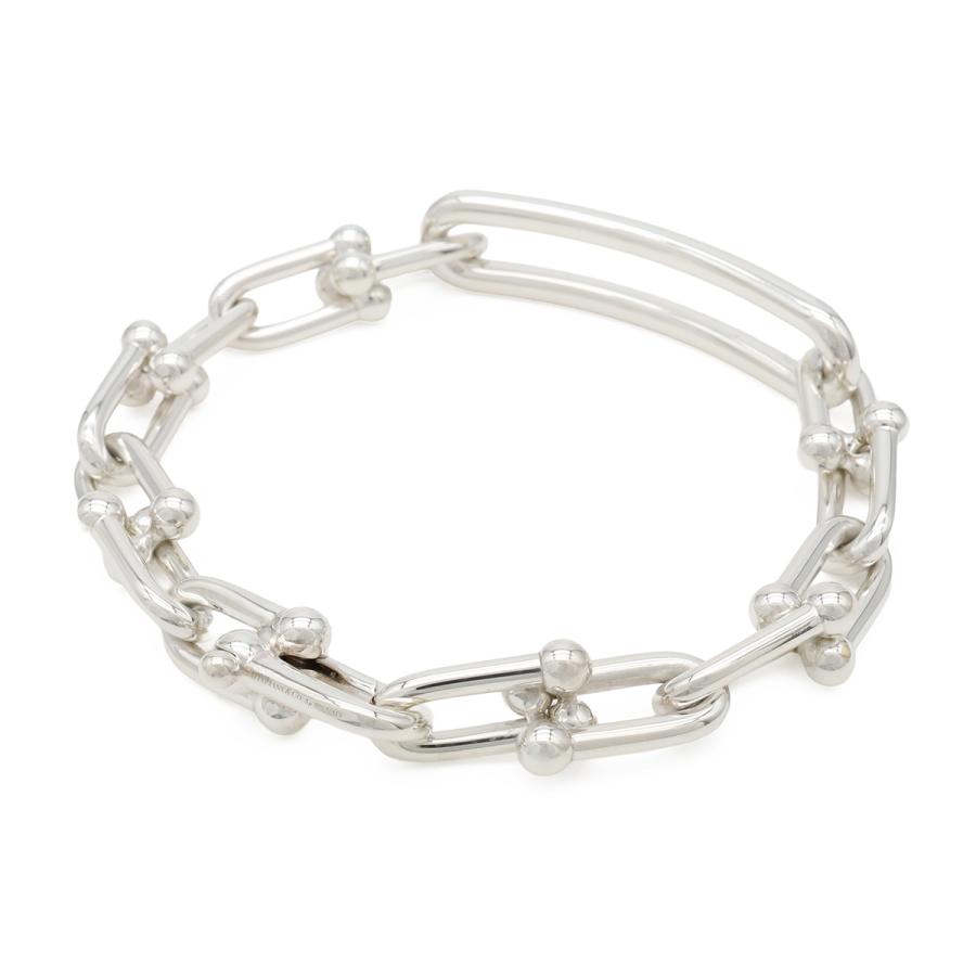 TIFFANY&Co. ティファニー ハードウェア ミディアム リンク ブレスレット SV925 Ag925 スターリングシルバー | TIFFANY&Co. | 01