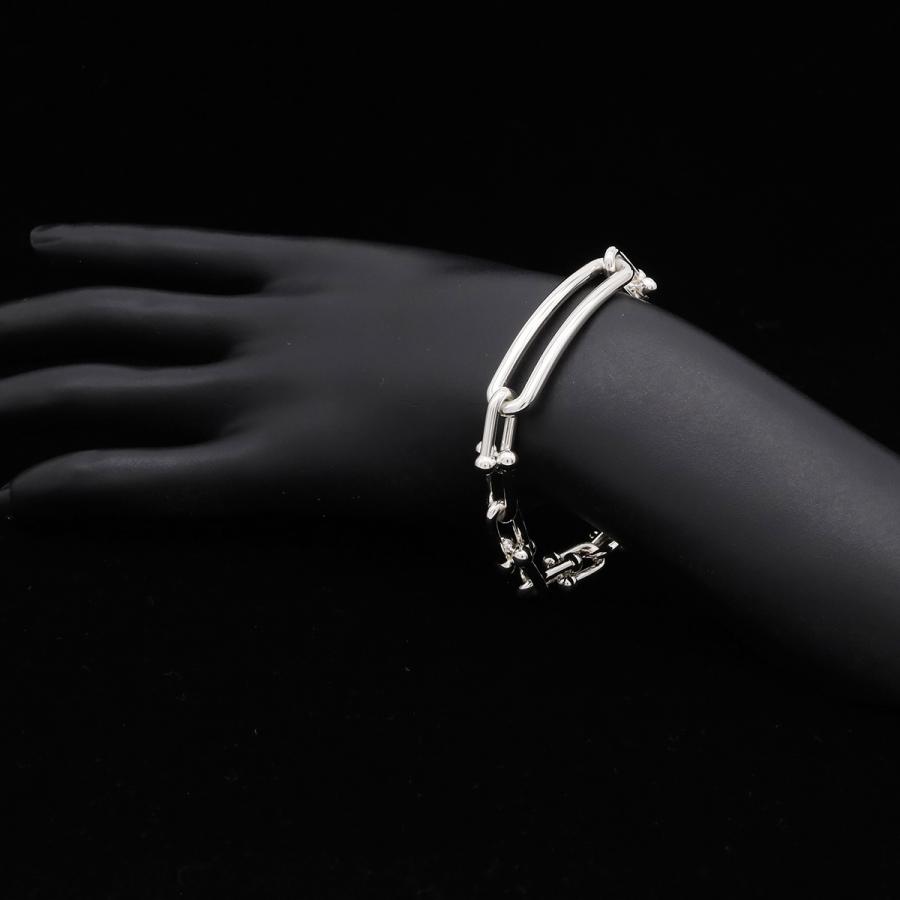 TIFFANY&Co. ティファニー ハードウェア ミディアム リンク ブレスレット SV925 Ag925 スターリングシルバー | TIFFANY&Co. | 05