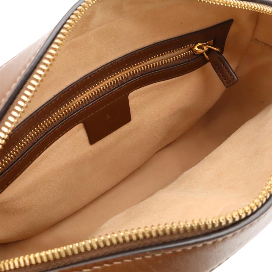GUCCI グッチ ホースビット 1955 スモール ショルダーバッグ GGスプリーム ポシェット 斜め掛け レザー ベージュ ブラウン ゴールド金具 | GUCCI | 05