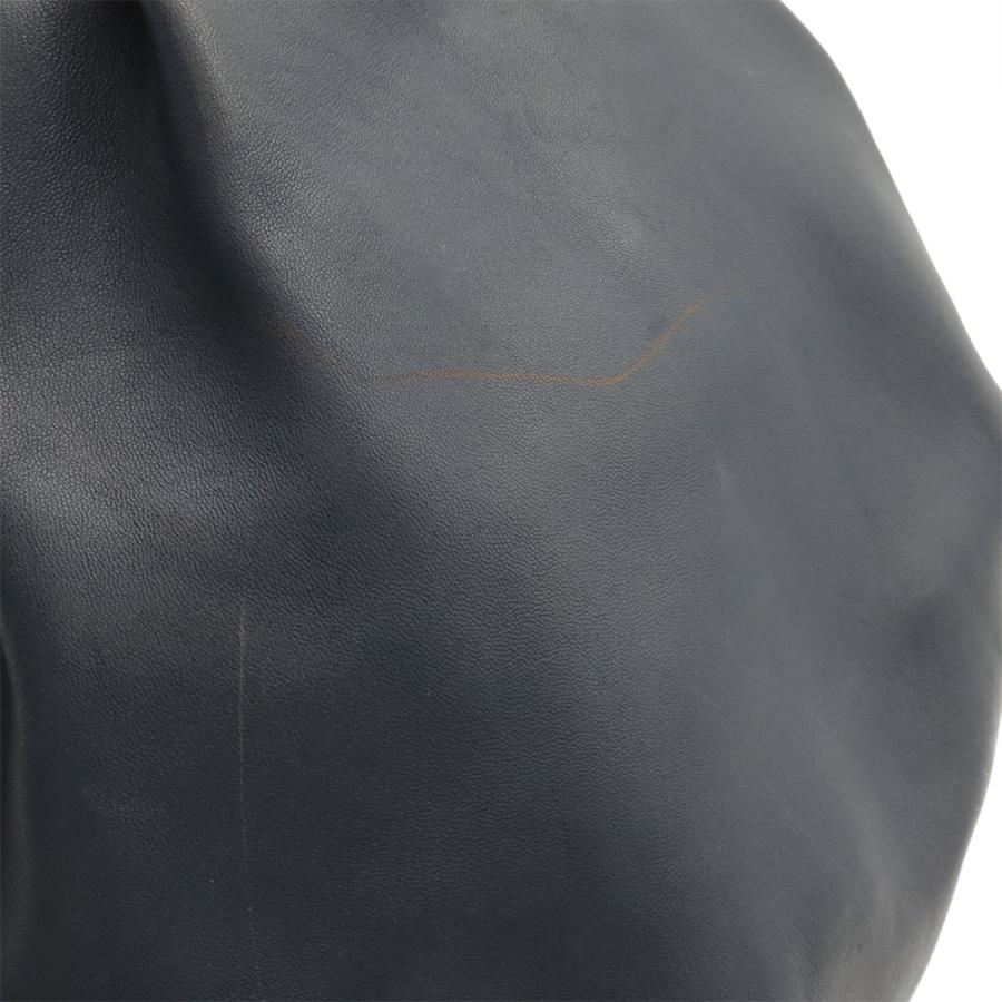 LOEWE ロエベ アナグラム バウンスバッグ ハンドバッグ 2WAY ショルダーバッグ 斜め掛け レザー ネイビー 紺 シルバー金具  332.87.L40 | LOEWE | 04