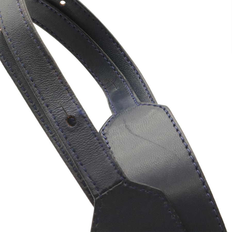 LOEWE ロエベ アナグラム バウンスバッグ ハンドバッグ 2WAY ショルダーバッグ 斜め掛け レザー ネイビー 紺 シルバー金具  332.87.L40 | LOEWE | 06