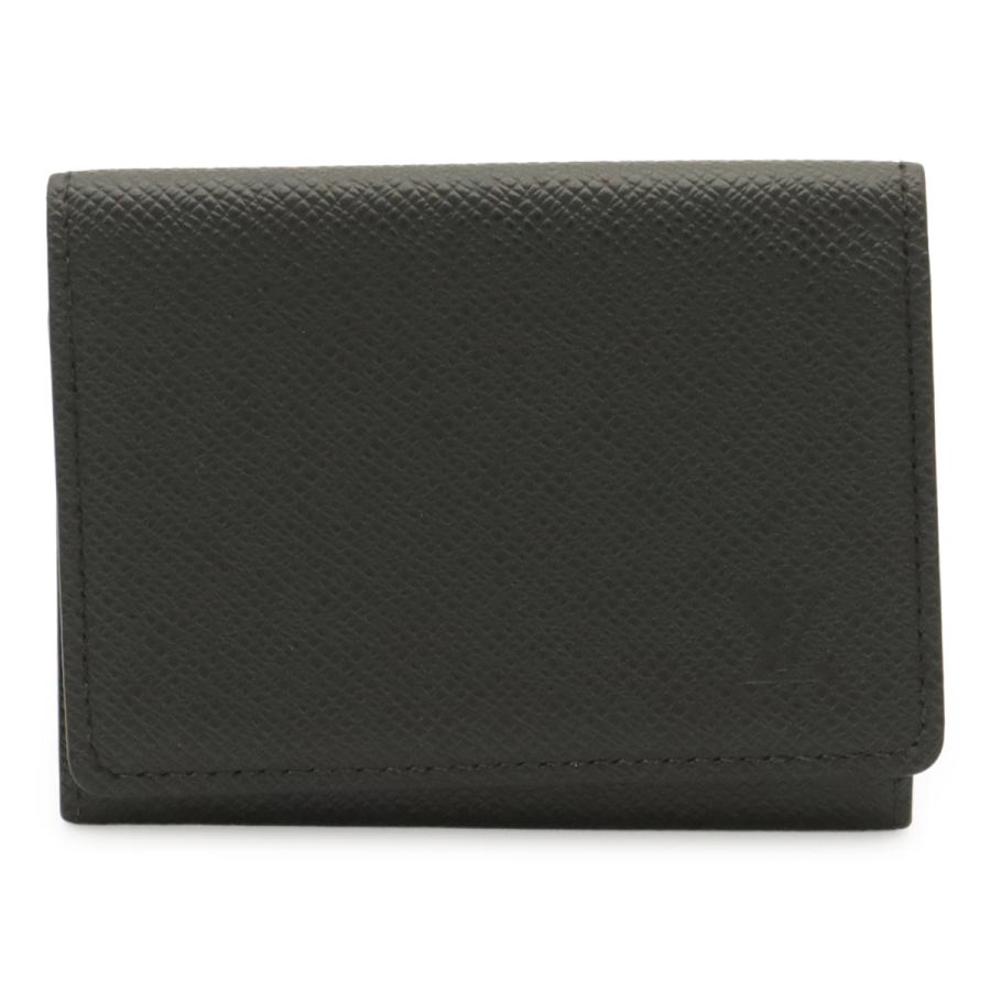 LOUIS VUITTON ルイ ヴィトン タイガ アンヴェロップ カルト ドゥ ヴィジット カードケース 名刺入れ レザー アルドワーズ 黒 ブラック | LOUIS VUITTON