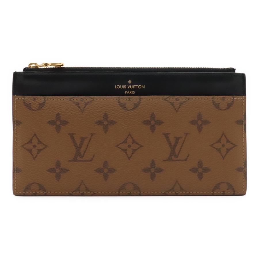 LOUIS VUITTON ルイ ヴィトン モノグラムリバース スリム パース コインケース 小銭入れ 財布 カードケース ポーチ 小物入れ M80390 | LOUIS VUITTON