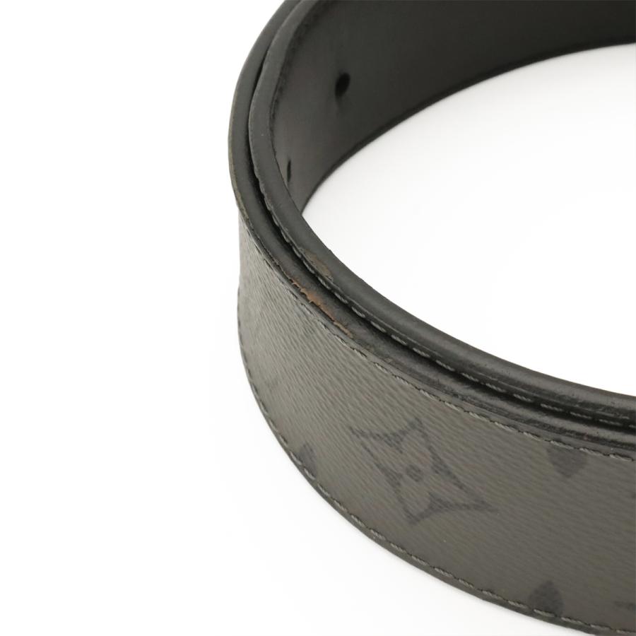 LOUIS VUITTON ルイ ヴィトン モノグラムエクリプスリバース サンチュール LVイニシャル 40MM リバーシブル ベルト シルバー金具 #85 | LOUIS VUITTON | 05