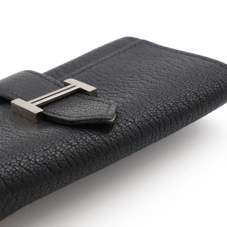 HERMES エルメス ベアン キーケース 4連 シェーブル レザー ブラック 黒 シルバー金具 C刻印 | HERMES | 07