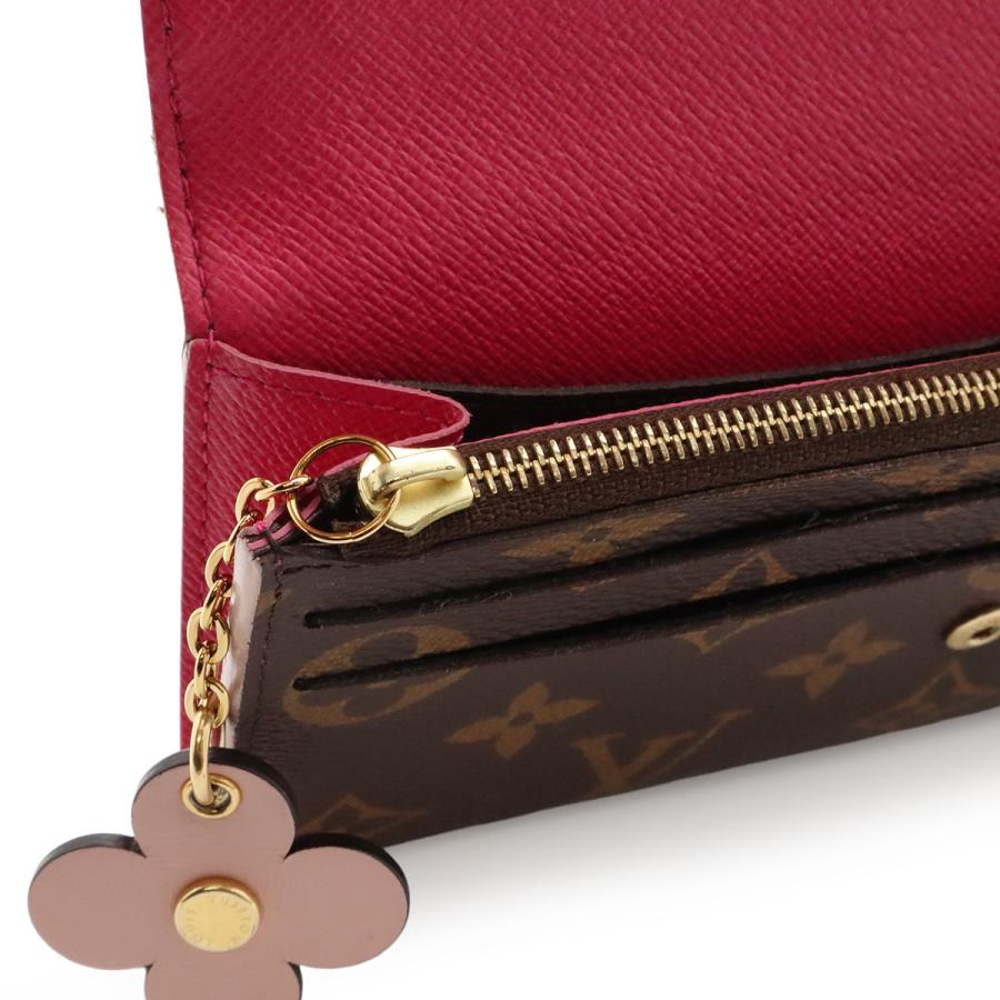 LOUIS VUITTON ルイ ヴィトン モノグラム ポルトフォイユ エミリー フラワーモチーフ 2つ折長財布 二つ折り ローズバレリーヌ ピンク | LOUIS VUITTON | 07
