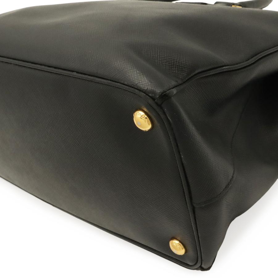 PRADA プラダ SAFFIANO LUX サフィアーノ ハンドバッグ 2WAY ショルダーバッグ レザー NERO 黒 ブラック ゴールド金具 BN2274 | PRADA | 02
