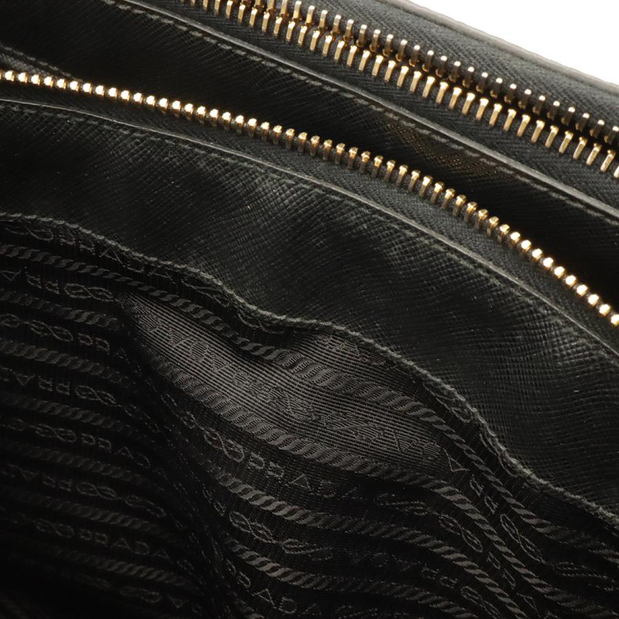 PRADA プラダ SAFFIANO LUX サフィアーノ ハンドバッグ 2WAY ショルダーバッグ レザー NERO 黒 ブラック ゴールド金具 BN2274 | PRADA | 08