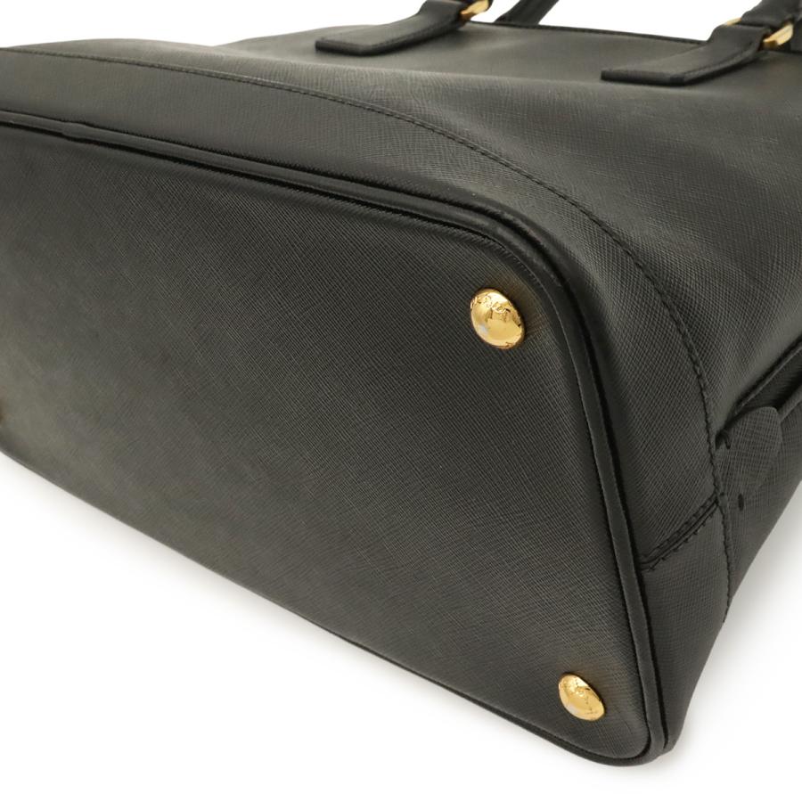 PRADA プラダ サフィアーノ ハンドバッグ トートバッグ 2WAY ショルダーバッグ レザー NERO ブラック 黒 ゴールド金具 BN2538 | PRADA | 02