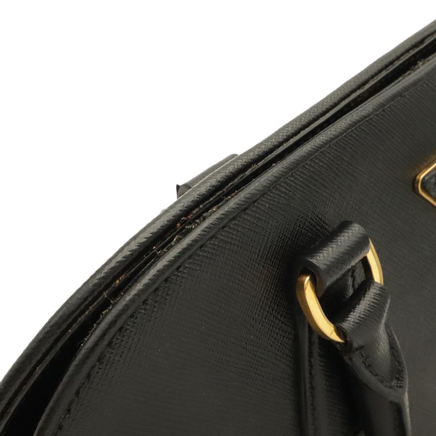 PRADA プラダ サフィアーノ ハンドバッグ トートバッグ 2WAY ショルダーバッグ レザー NERO ブラック 黒 ゴールド金具 BN2538 | PRADA | 03
