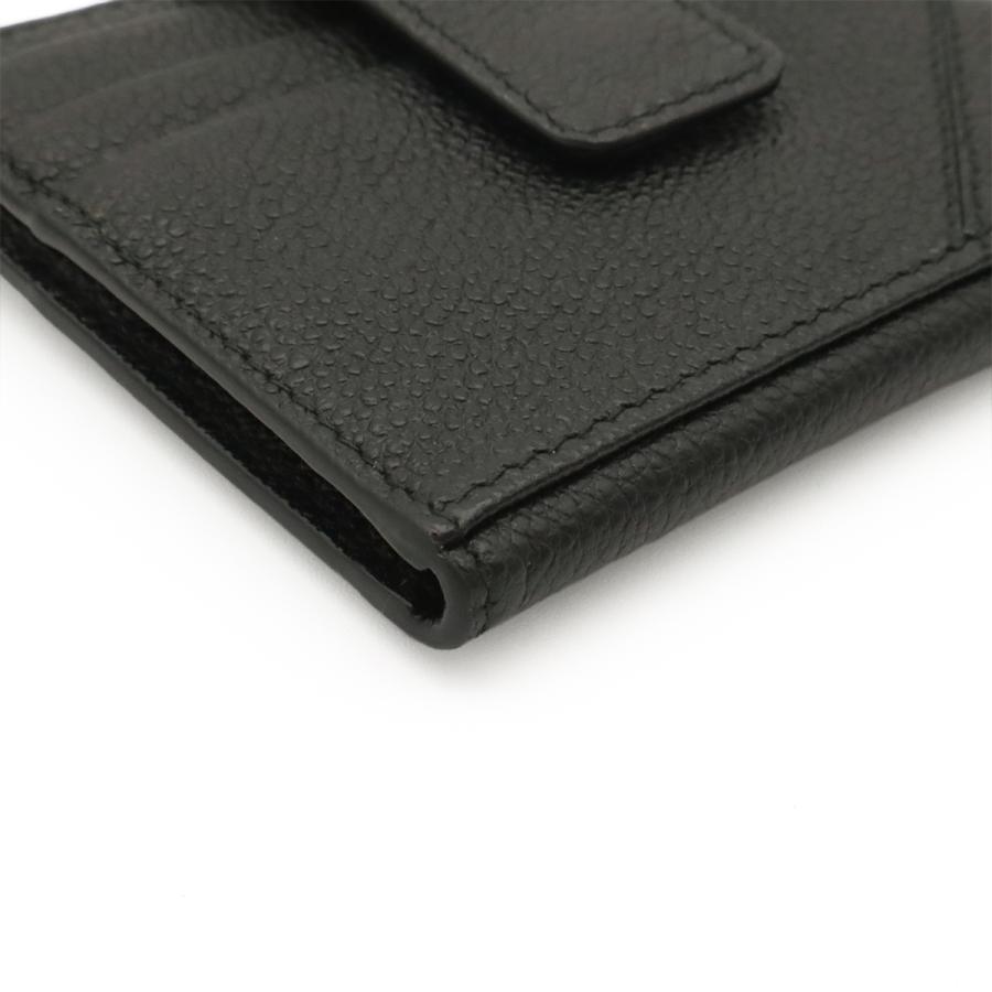 PRADA プラダ トライアングルロゴ カードケース 名刺入れ パスケース レザー NERO 黒 ブラック シルバー金具 2MC049 | PRADA | 02