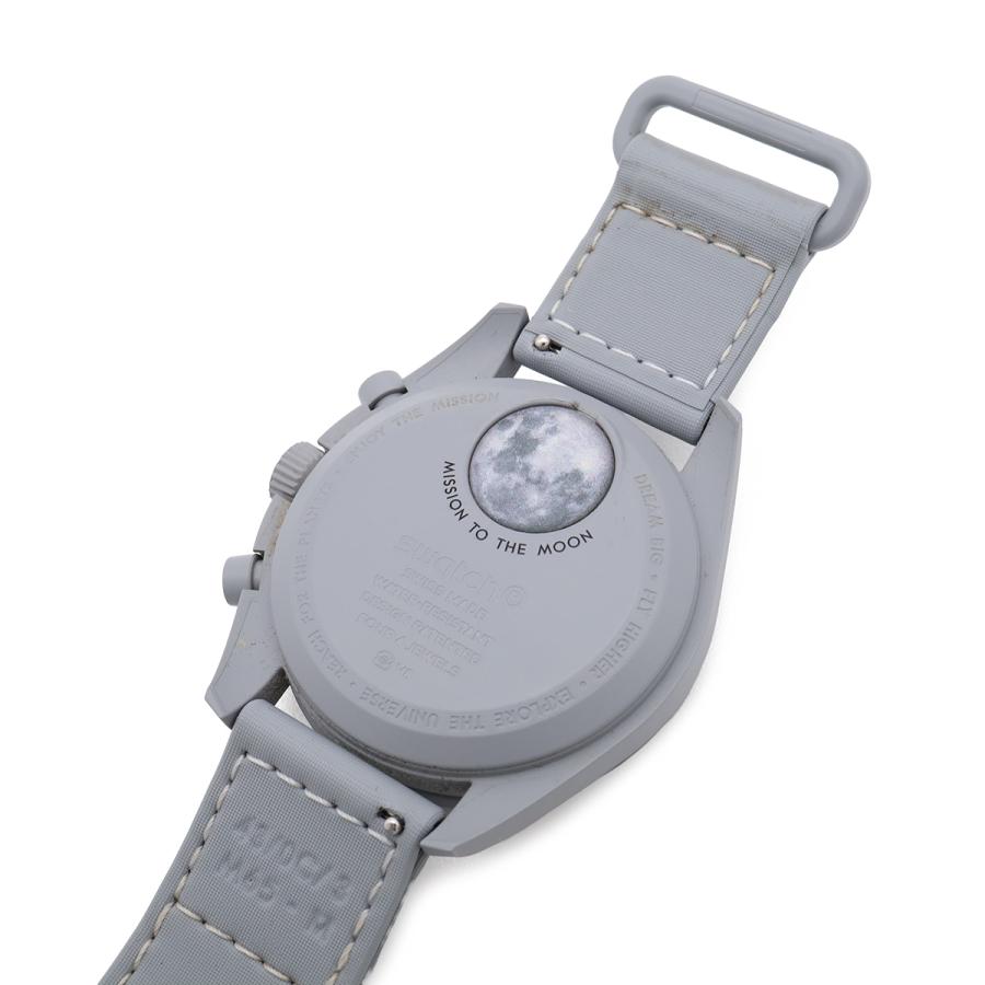 OMEGA オメガ×スウォッチ スピードマスター ムーンスウォッチ 1965 ホワイト文字盤 QZ メンズ 腕時計 S033M106 | OMEGA | 06