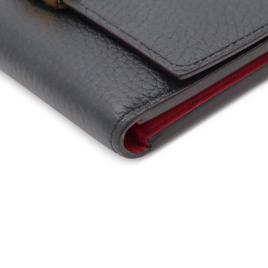 LOUIS VUITTON ルイ ヴィトン ポルトフォイユ カプシーヌ コンパクト 3つ折財布 三つ折り財布 トリヨンレザー ノワール 黒 ホットピンク | LOUIS VUITTON | 02