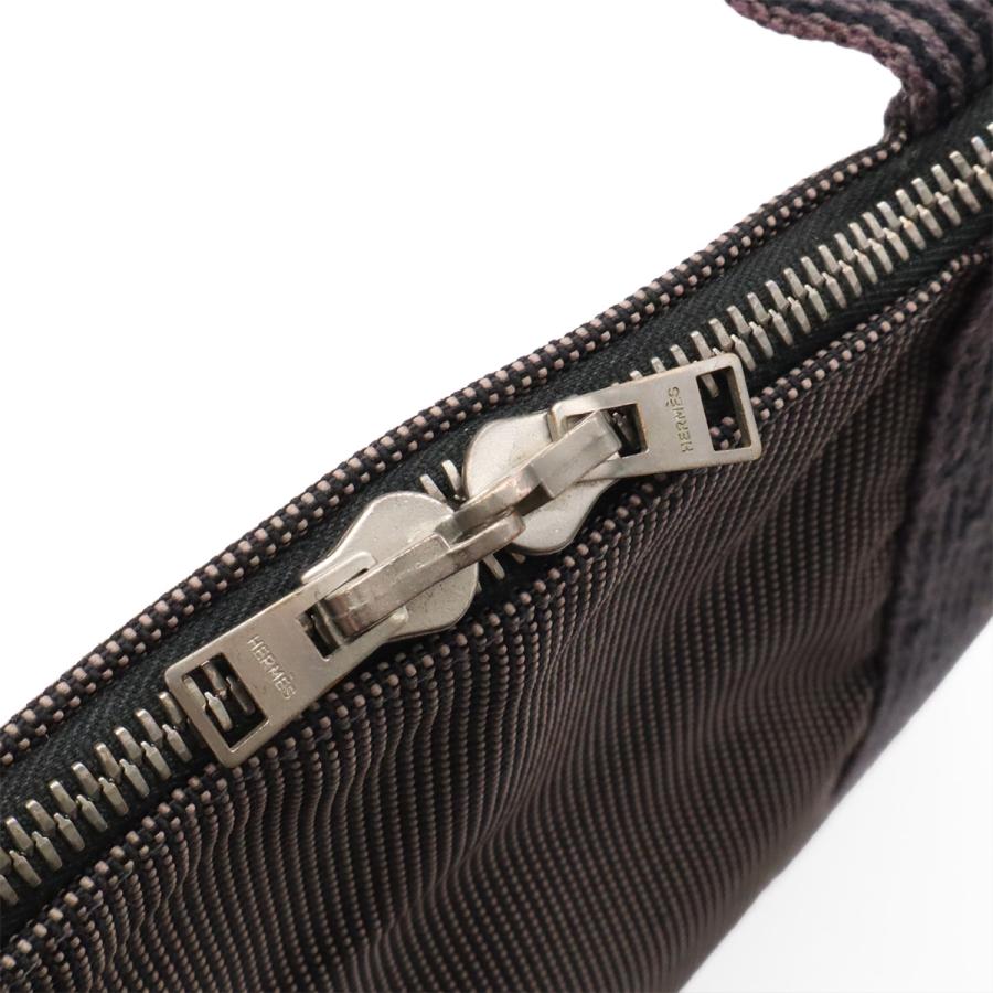 HERMES エルメス エールライン ポルトドキュマン ブリーフケース 書類カバン B3 ハンドバッグ ナイロンキャンバス グレー | HERMES | 04