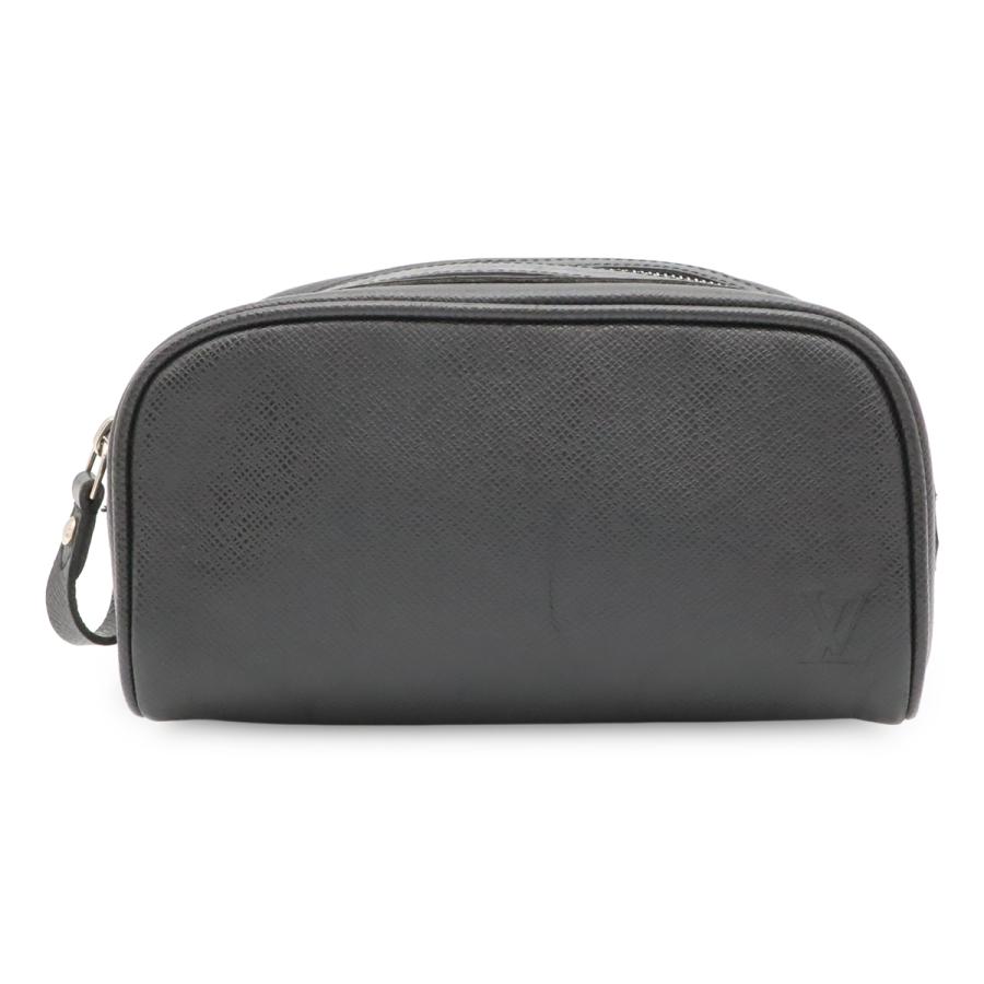 LOUIS VUITTON ルイ ヴィトン タイガ トゥルース イヴァン セカンドバッグ クラッチバッグ ポーチ レザー アルドワーズ 黒 ブラック | LOUIS VUITTON