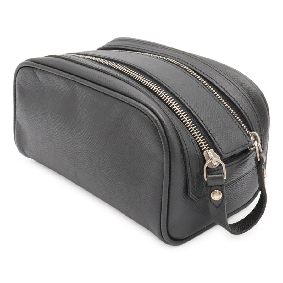 LOUIS VUITTON ルイ ヴィトン タイガ トゥルース イヴァン セカンドバッグ クラッチバッグ ポーチ レザー アルドワーズ 黒 ブラック | LOUIS VUITTON | 01