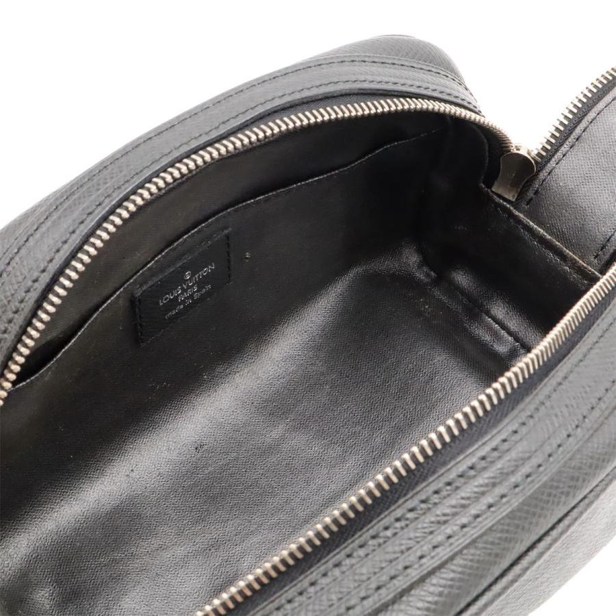 LOUIS VUITTON ルイ ヴィトン タイガ トゥルース イヴァン セカンドバッグ クラッチバッグ ポーチ レザー アルドワーズ 黒 ブラック | LOUIS VUITTON | 04