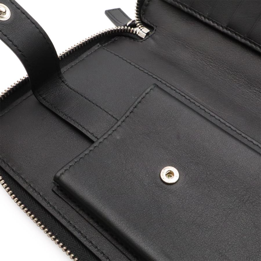 GUCCI グッチ マイクログッチシマ トラベルケース クラッチバッグ セカンドバッグ オーガナイザー 長財布 レザー ブラック | GUCCI | 06