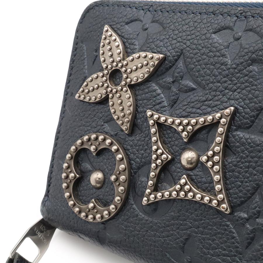 LOUIS VUITTON ルイ ヴィトン モノグラムアンプラント ジッピーウォレット ラウンドファスナー 長財布 メタリックピン マリンメタル | LOUIS VUITTON | 03