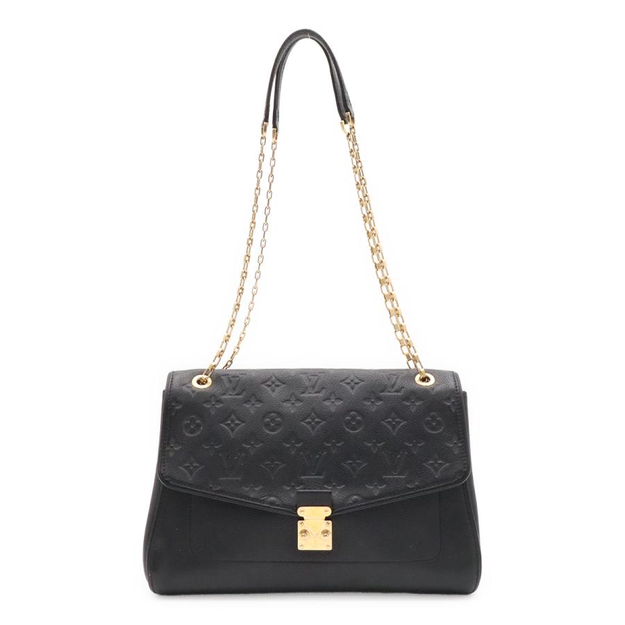 LOUIS VUITTON ルイ ヴィトン モノグラムアンプラント サンジェルマンMM チェーンショルダー 2WAY ノワール 黒 ブラック M48933 | LOUIS VUITTON