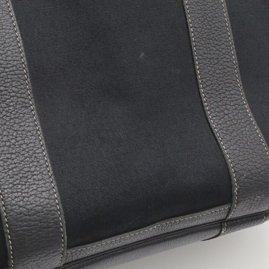 HERMES エルメス ガーデンパーティPM トートバッグ ショルダーバッグ トワルオフィシエ レザー ブラック 黒 □G刻印 | HERMES | 08