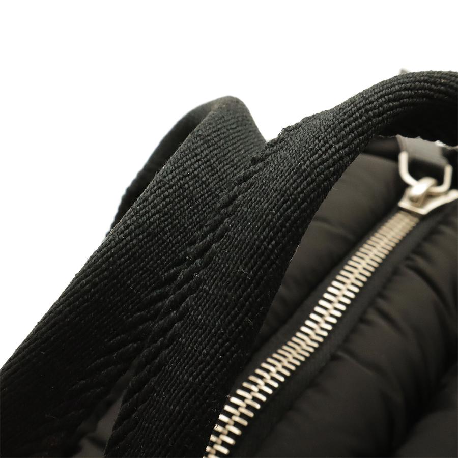 MONCLER モンクレール MINI CARADOC ミニ キャラドック ハンドバッグ ミニトート 2WAY ショルダーバッグ ナイロン ブラック 黒 5L00014 | MONCLER | 04
