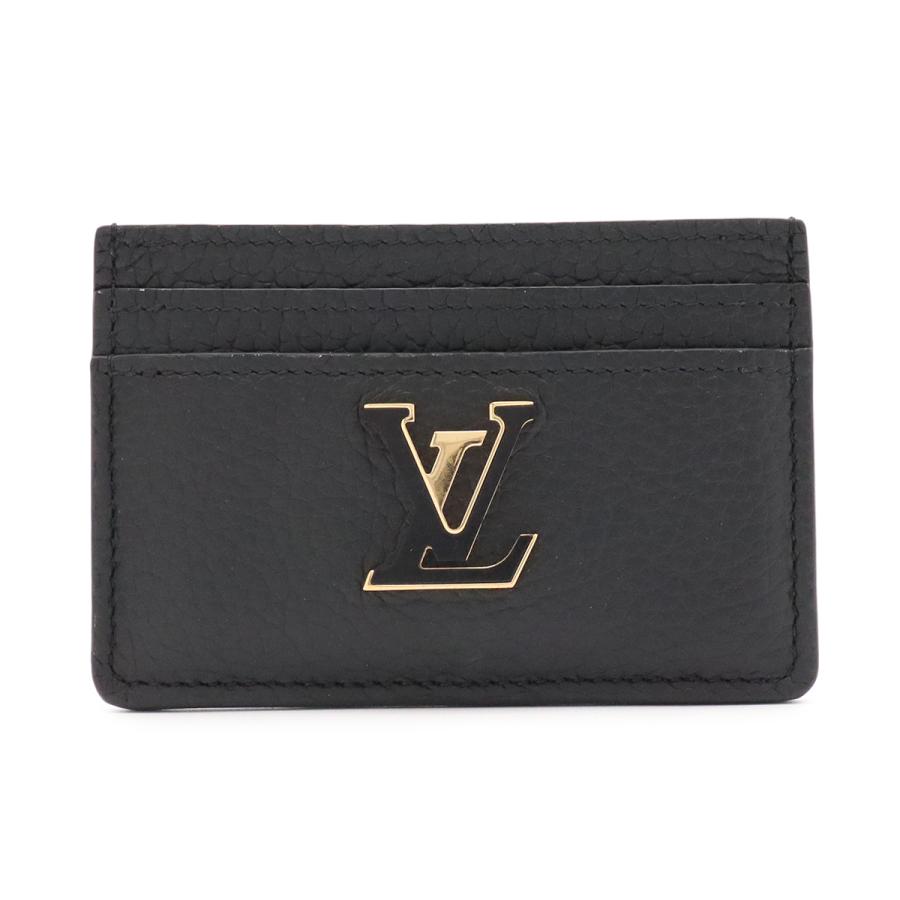 LOUIS VUITTON ルイ ヴィトン カードケース ポルト カルト カプシーヌ パスケース 名刺入れ トリヨンレザー ノワール 黒 ブラック M83358 | LOUIS VUITTON