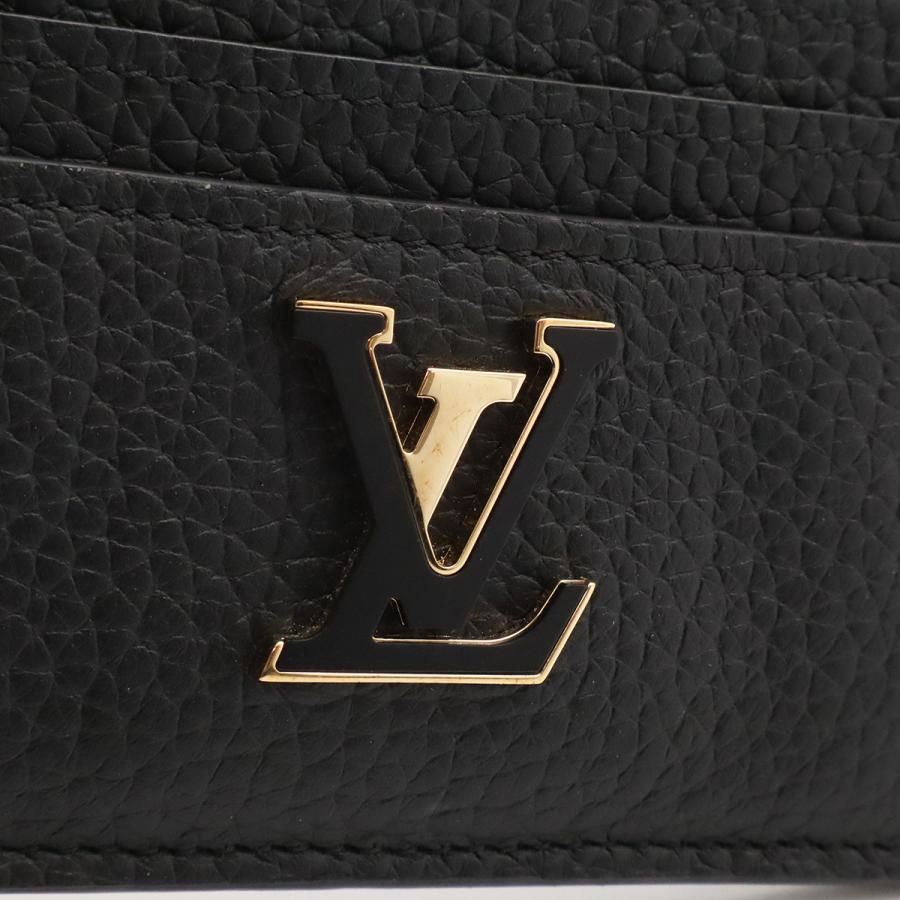 LOUIS VUITTON ルイ ヴィトン カードケース ポルト カルト カプシーヌ パスケース 名刺入れ トリヨンレザー ノワール 黒 ブラック M83358 | LOUIS VUITTON | 03