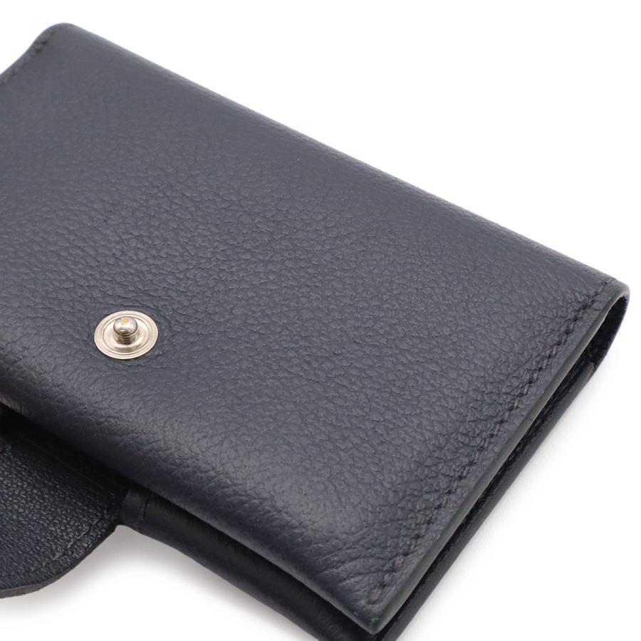HERMES エルメス R.M.S RMS カードケース 名刺入れ パスケース ヴォーエヴァーカラー エバーカラー レザー ネイビー系 B刻印 | HERMES | 03