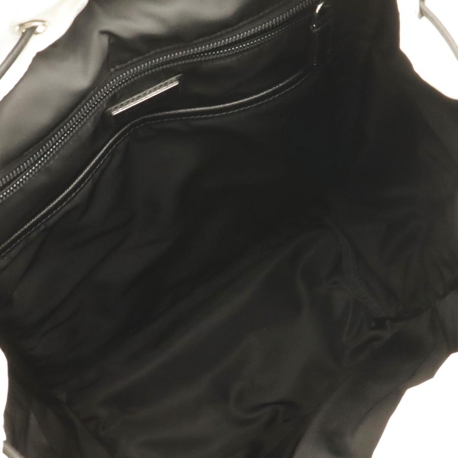 PRADA プラダ バックパック リュックサック デイパック ナイロン レザー BIANCO 白 ホワイト シルバー金具 国内ブティック購入品 2VZ135 | PRADA | 06