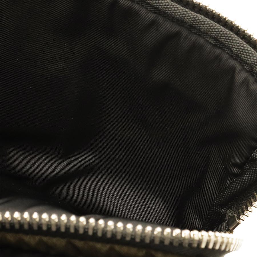PRADA プラダ TESSUTO POCKET ラバーロゴ バックパック リュックサック デイパック ナイロン NERO ブラック カーキグリーン シルバー金具 | PRADA | 07