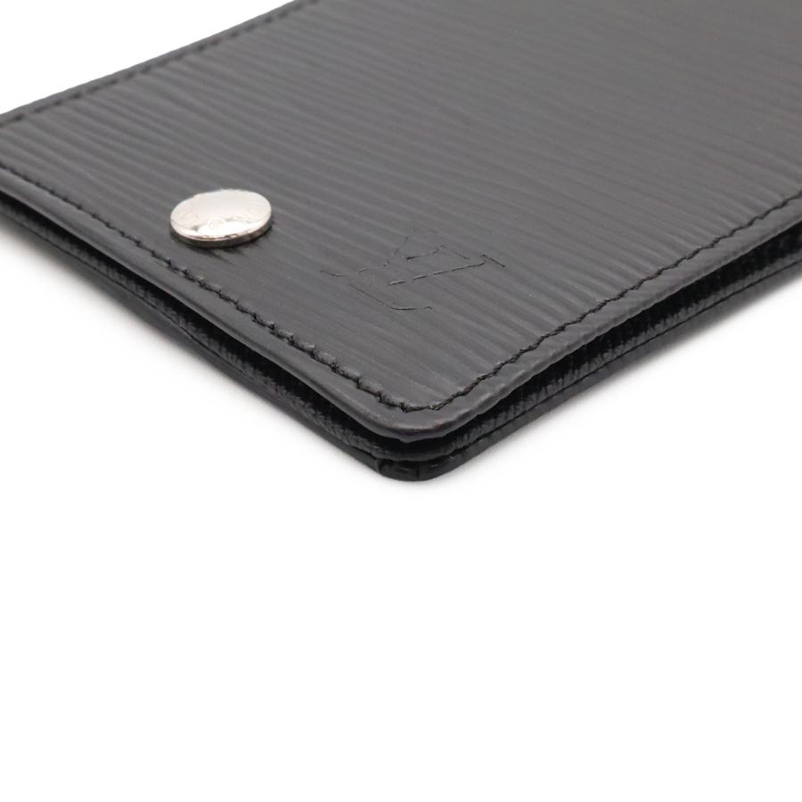 LOUIS VUITTON ルイ ヴィトン エピ ポルトカルトID バンドリエール パスケース カードケース 定期入れ ノワール 黒 ネックストラップ付き | LOUIS VUITTON | 02