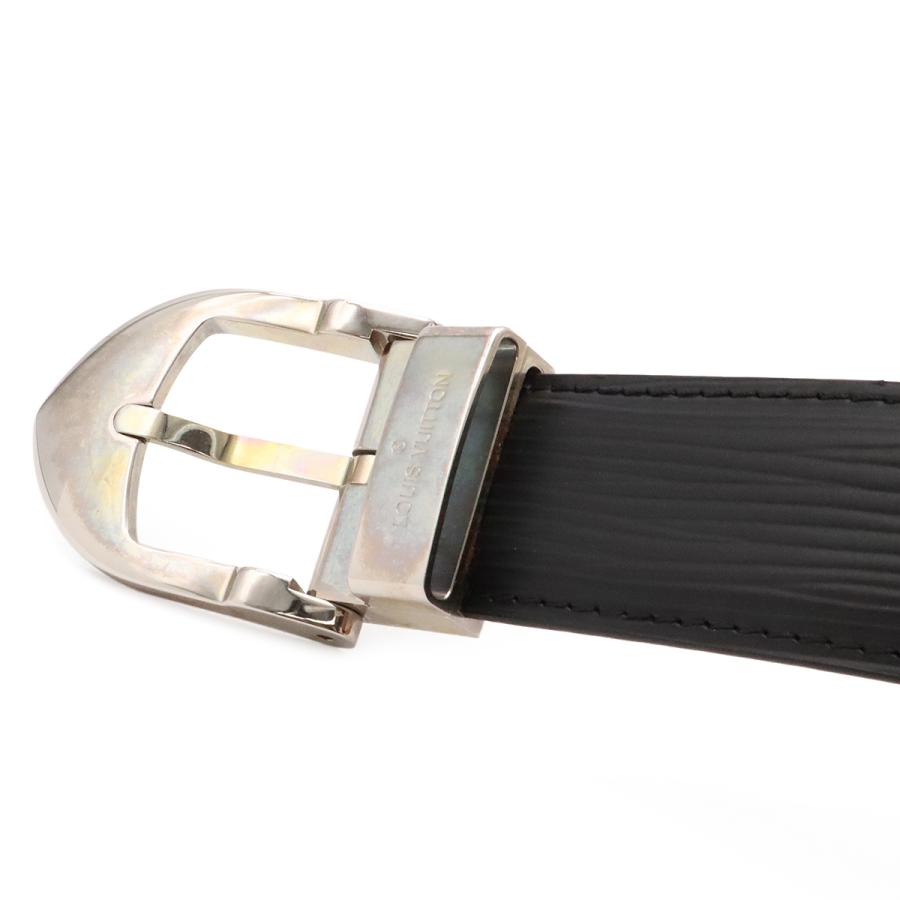 LOUIS VUITTON ルイ ヴィトン エピ サンチュール クラシック ベルト ノワール 黒 ブラック シルバー金具 #90 M6833U | LOUIS VUITTON | 02