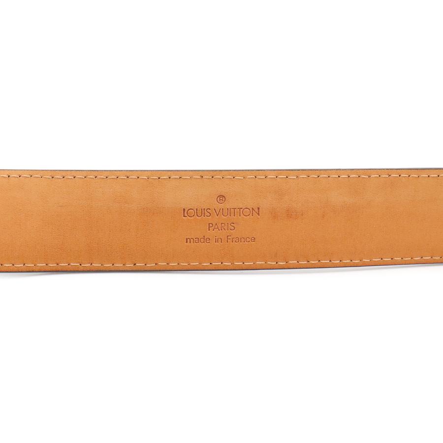 LOUIS VUITTON ルイ ヴィトン エピ サンチュール クラシック ベルト ノワール 黒 ブラック シルバー金具 #90 M6833U | LOUIS VUITTON | 08