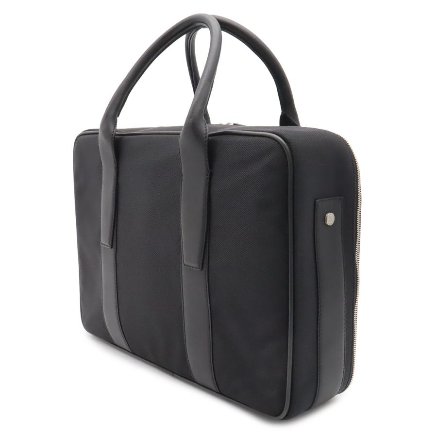 LOEWE ロエベ ロゴ ビジネスバッグ ブリーフケース PCケース 書類カバン ハンドバッグ ナイロンキャンバス レザー ブラック 黒 | LOEWE | 01