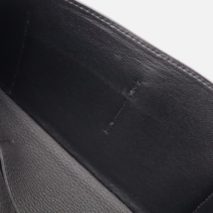HERMES エルメス ドゴンデュオ ドゴンGM 2つ折長財布 二つ折り長財布 トゴ レザー ブラック 黒 シルバー金具 コインケース付き D刻印 | HERMES | 05