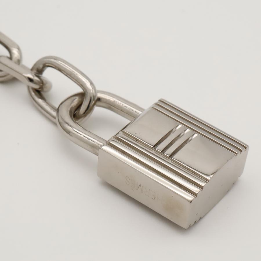 HERMES エルメス アミュレット4 ブルロック バッグチャーム カデナ 馬 犬 Hロゴ キーホルダー キーフック メタル シルバー | HERMES | 04