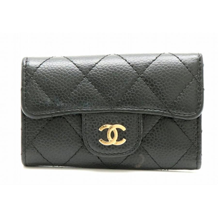 売り切り御免！】 CHANEL レザー キーケース 6連 ココマーク