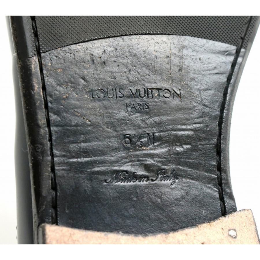 靴 Louis Vuitton ルイ ヴィトン ビジネスシューズ メンズ フォーマルシューズ 黒 レザー ブラック サイズ 6 1 2 中古 Blumin 通販 Yahoo ショッピング