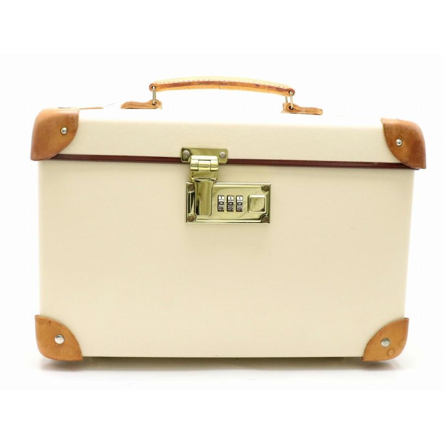 Globe Trotter グローブ トロッター サファリ ジュエリーケース ジュエリーボックス 収納ケース レザー アイボリーホワイト ブラウン 中古 S Blumin 通販 Yahoo ショッピング