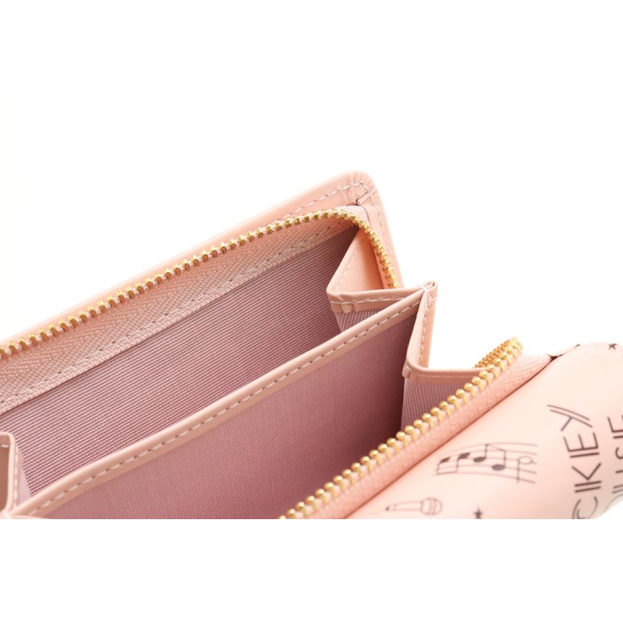 Samantha Thavasa サマンサ タバサ ディズニー コラボ ミッキー ミニー コレクション 二つ折り財布 Pvc ピンク Blumin 通販 Yahoo ショッピング