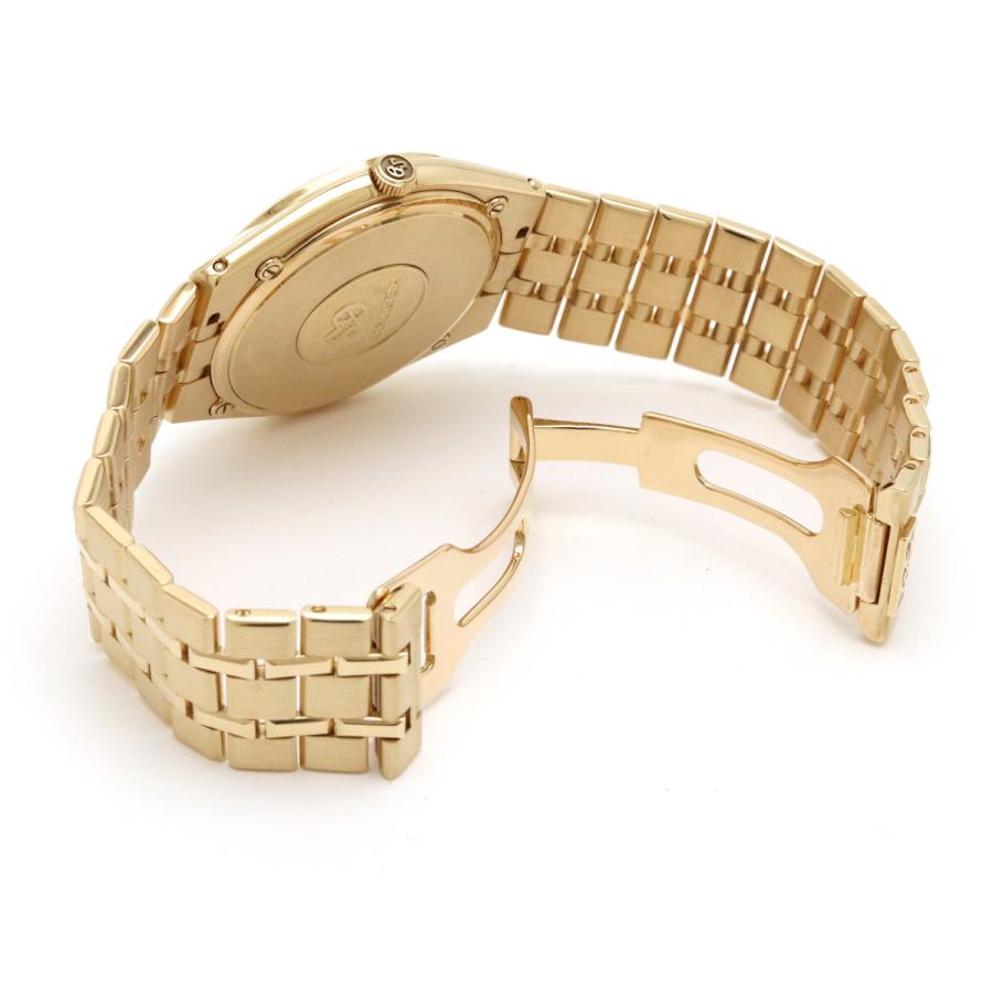 SEIKO セイコー GRANDSEIKO グランドセイコー GS デイト ゴールド文字盤 18KT K18YG 750 メンズ クォーツ 腕時計 9587-8010 | SEIKO | 08