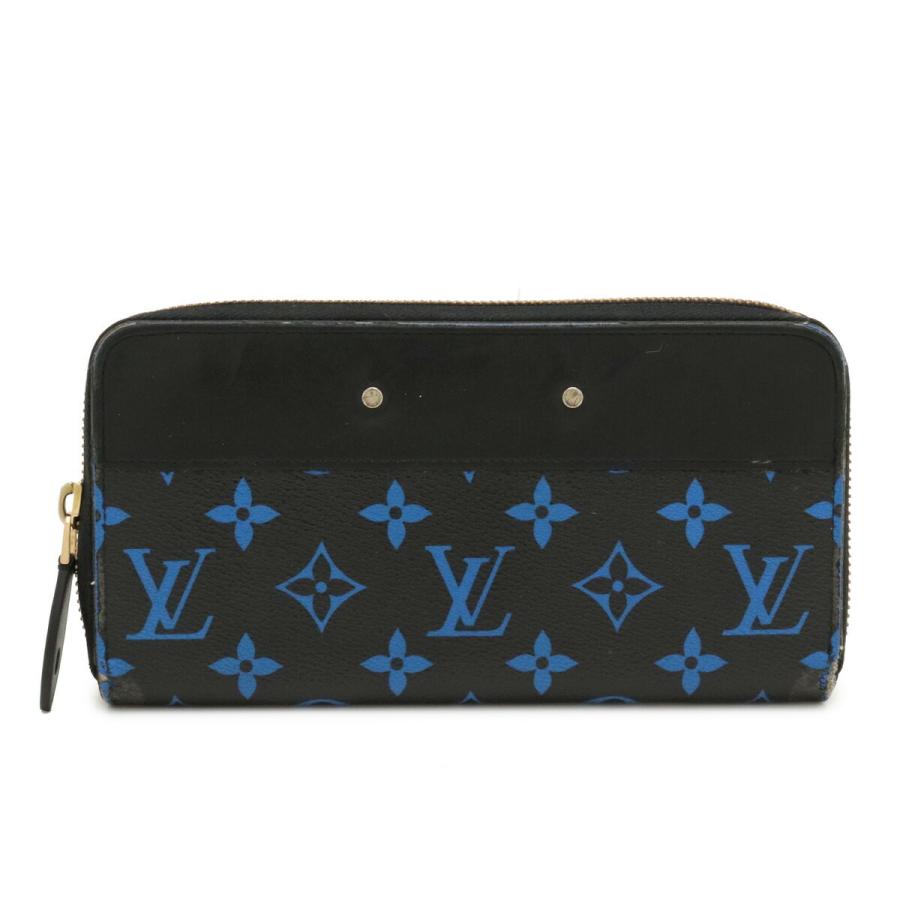 Louis Vuitton ルイ ヴィトン モノグラム ジッピーウォレット ラウンドファスナー 長財布 ブルー M 中古 Blumin 通販 Yahoo ショッピング