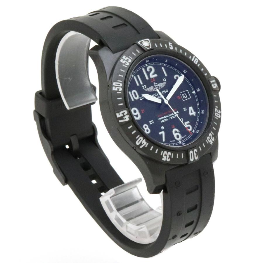 Breitling ブライトリング コルト スカイレーサー ブライトライト ラバー ブラック文字盤 クォーツ Qz メンズ 腕時計 X74320 中古 32001332 Blumin 通販 Yahoo ショッピング