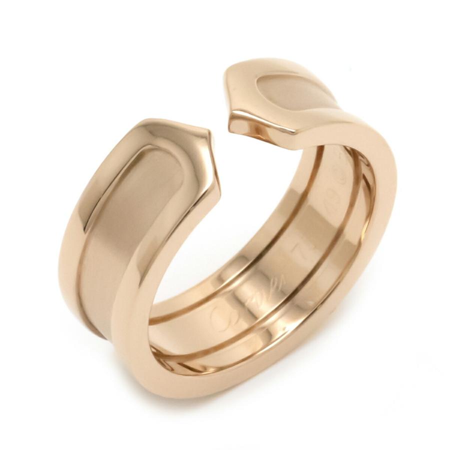 Cartier カルティエ C2 モチーフ リング 指輪 K18pg 750pg ピンクゴールド C2 9号 49 中古 Blumin 通販 Yahoo ショッピング